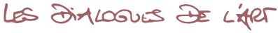Logo les dialogues de l'art